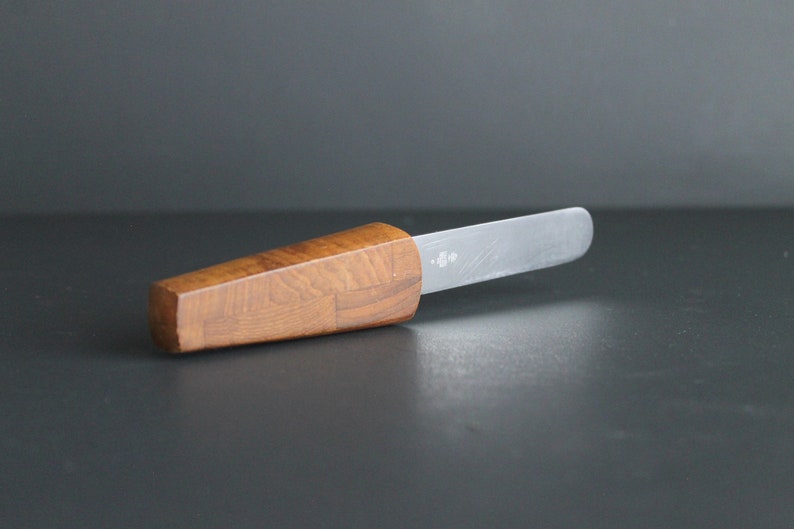 Vintage Dansk Cheese Knife with Teak Wood Handle image 1