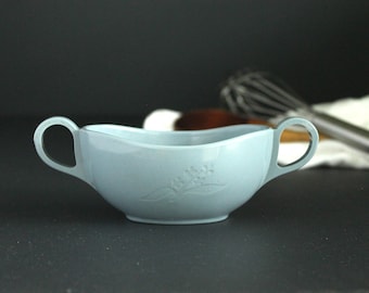 Vintage Melmac Sugar Bowl Gray Desert Flower by International in Grey 9-F