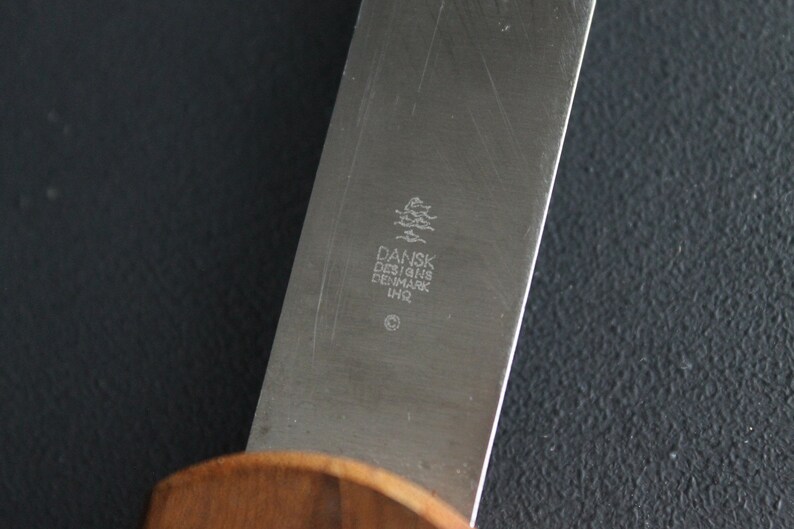 Vintage Dansk Cheese Knife with Teak Wood Handle image 6