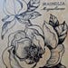 Rubber Stamp K-1556 Vintage 1995 Large Botanical Flowering Plant/ Flower/Floral Magnolia Wood Mounted PSX Personal Stamp Exchange