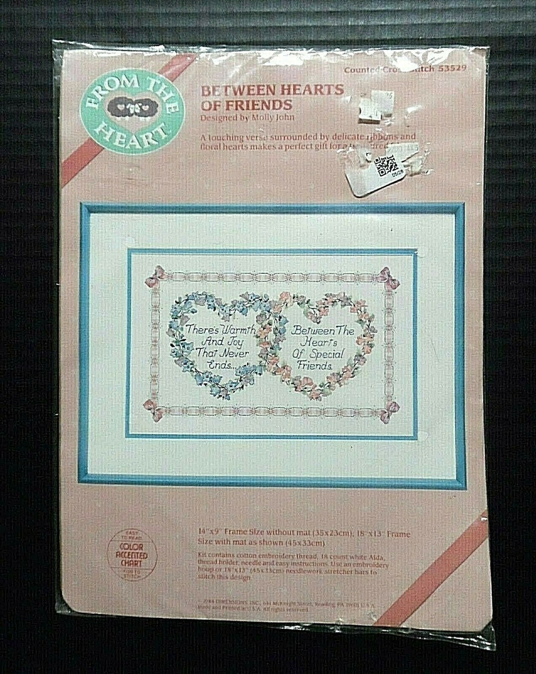 Vintage Dimensions Cross Stitch Kit 18 Count X-stitch - Etsy