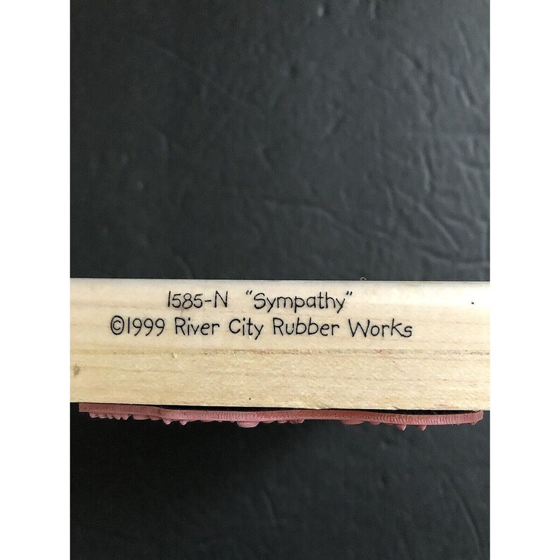 River City Rubber Works Religious Stamp Sympathy Faith Etsy