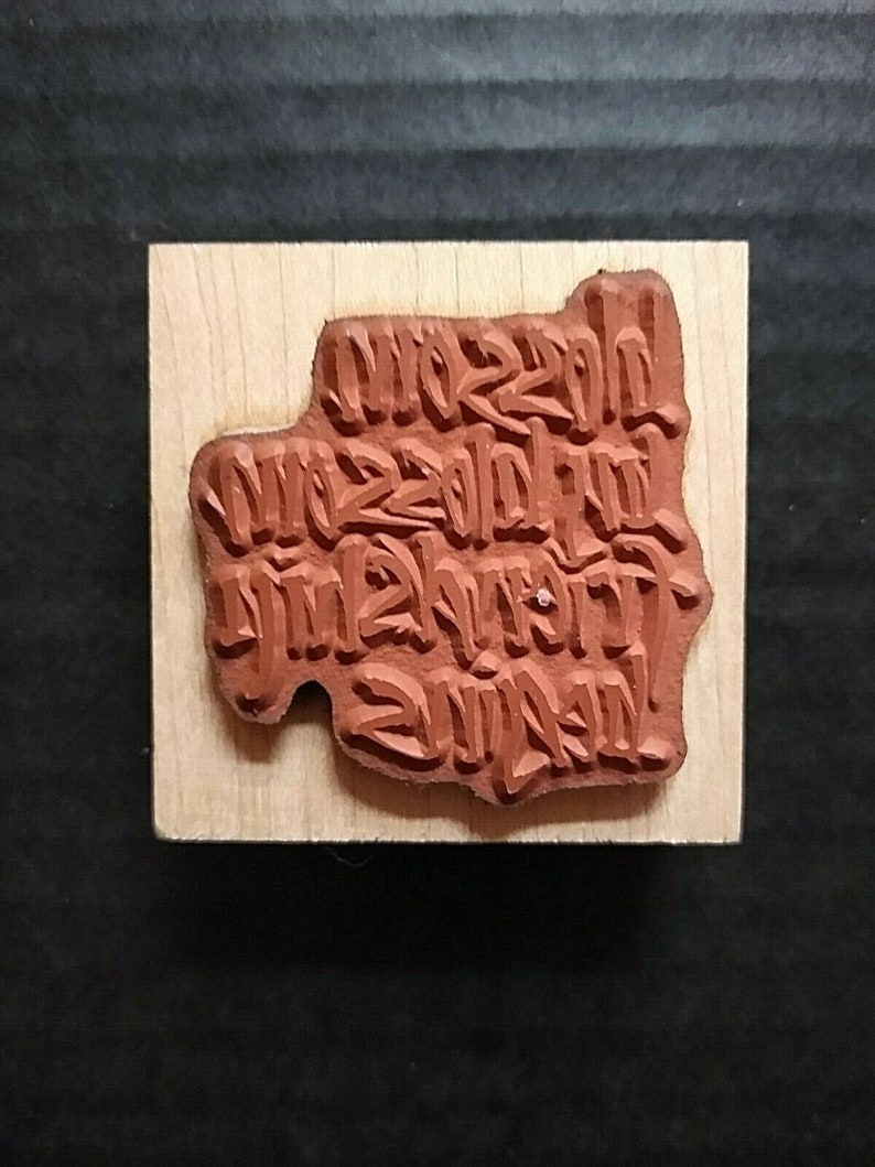 Penny Black Friendship Rubber Stamp Phrase Saying Etsy