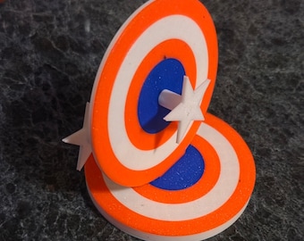 Captain America Eyeglasses bureauhouder, nachtkastje of Eyeglasses bureauhouder.