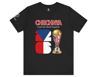 Tschetschenien 2026, WM Pokal Tee | Fußball Country Pride