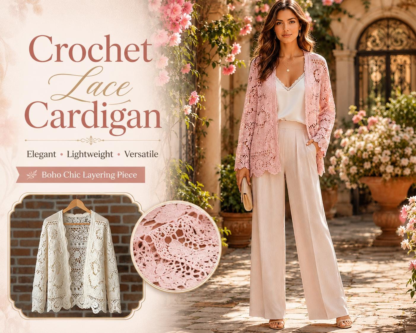 40 Lace Cardigan Crochet Patterns to Refresh Your Handmade Wardrobe 28 Crochet Lace Cardigan