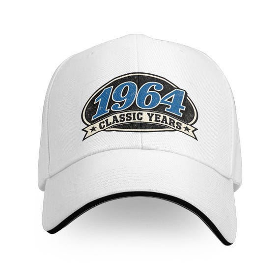 1964 Classic Years Retro Hat, Vintage Oldies Gift for Rock and Vinyl Lovers