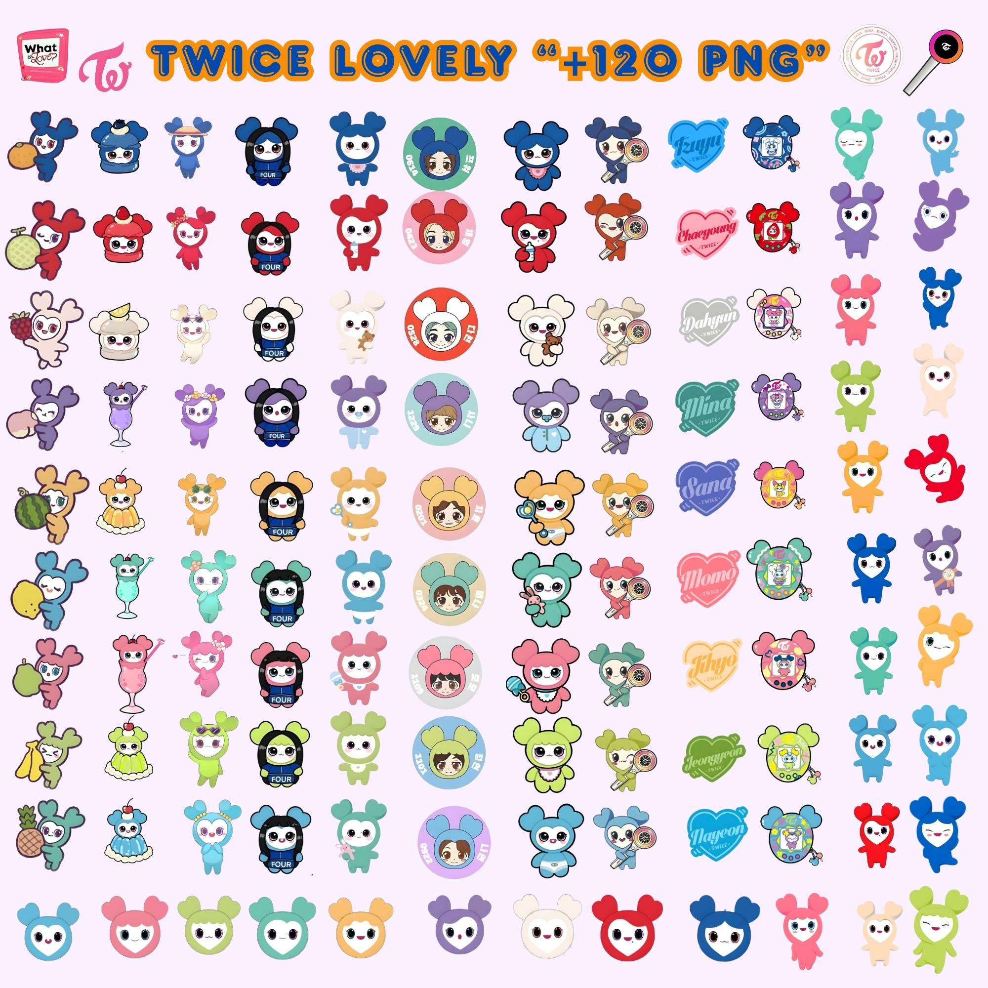 Twice lovely sticker - Etsy 日本