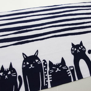 Neko Cats on Indigo Neko Cats on Indigo