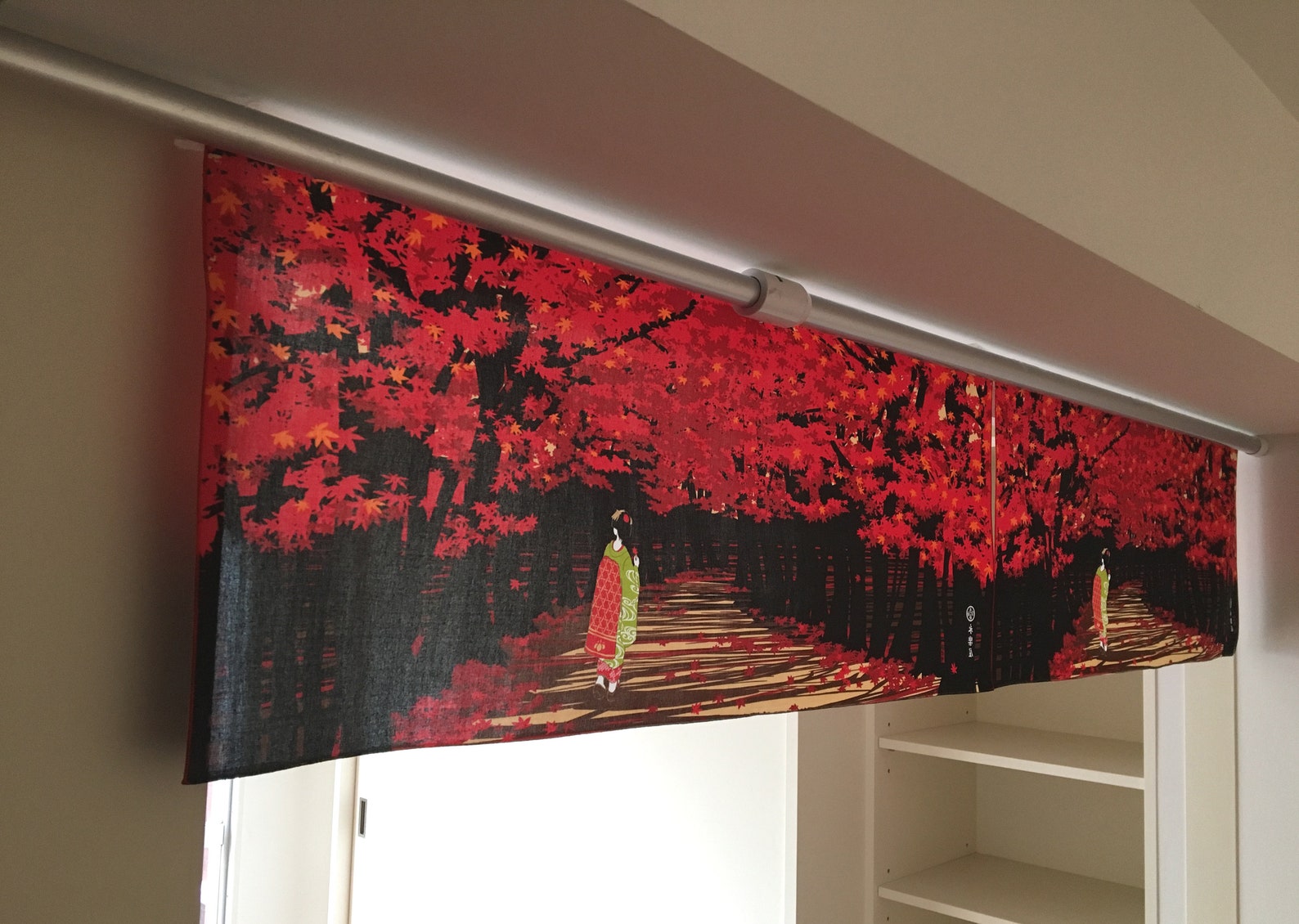 Japanese geisha restaurant noren curtain tenugui fabric Kyoto Etsy