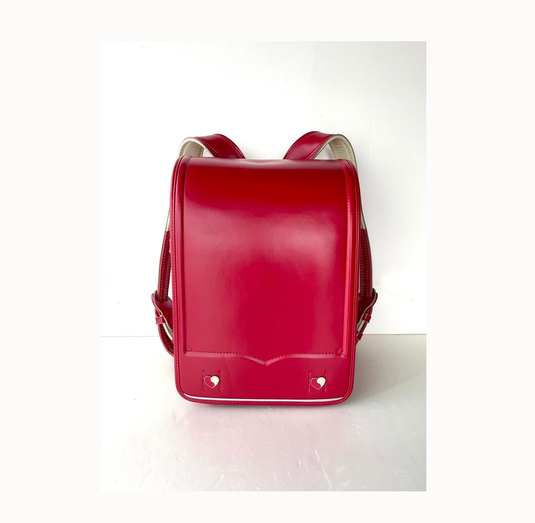 Japanese Vintage School Bag Randoseru Pink Backpack, Lightweight ...
