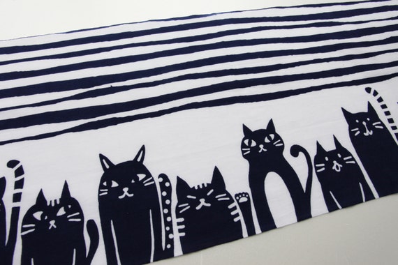 Neko Cats on Indigo Neko Cats on Indigo