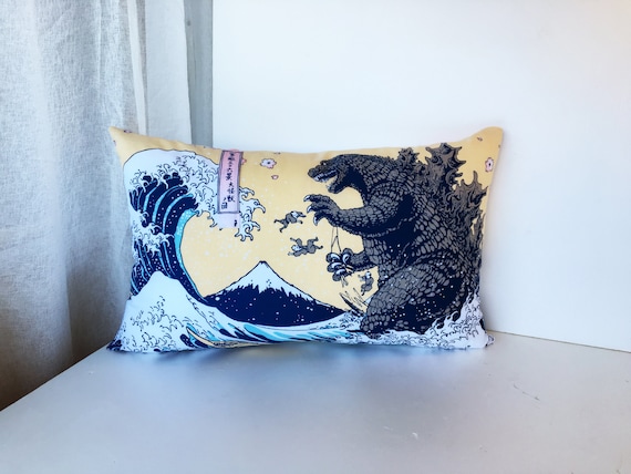 Shin godzilla throw pillow Godzilla Godzilla pillow | Etsy