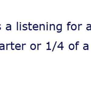 May include: A white background with dark blue text that reads: This is a listing for a fat quarter or 1/4 of a meter. The text is presented in a simple, sans-serif font, clearly stating the measurement options available for the fabric product.