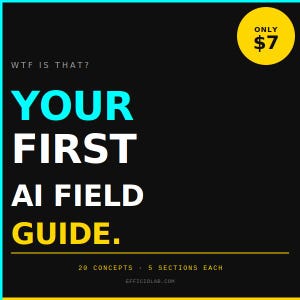 Vad är det där? Din första AI-fältguide — 20 ämnen i enkel engelska (PDF-nedladdning)