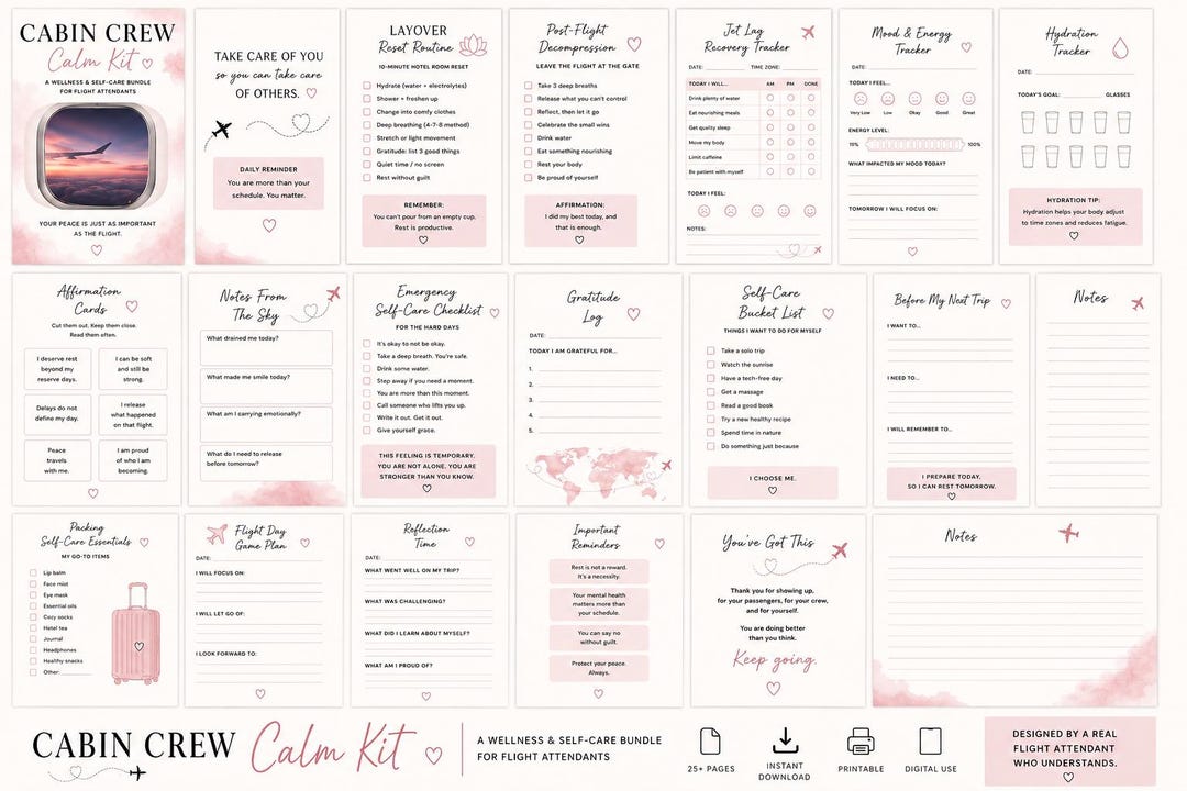Cabin Crew Calm Kit - Etsy
