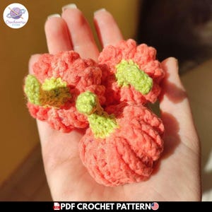 Halloween Pumpkin Crochet Pattern, Mini Pumpkin Amigurumi PDF, Cute Fall Decor Tutorial, Rustic Harvest Crochet, Small Pumpkin Pattern