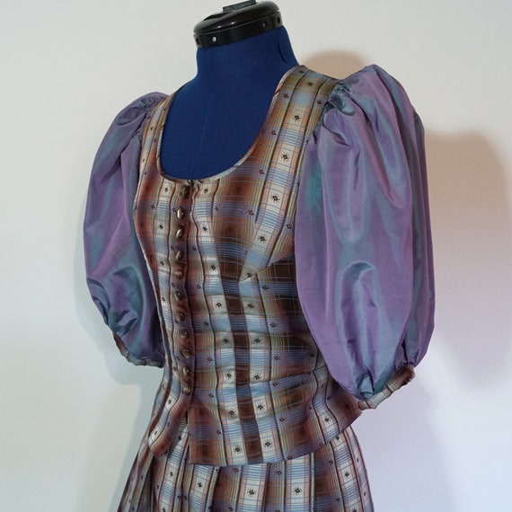 Dirndl two piece dress, Tegernseer Dirndl, tradit… - image 4