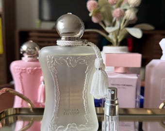 Parfums de Marly Delina and Valaya Exclusif 2ml decant [Glass spray bottle]