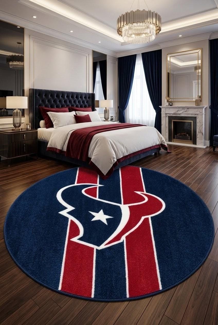 Texas Area Rug - Etsy