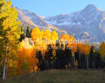 Dusk in the Valley Colorado. Photography Print 8x10 Fine Art Southern Colorado Landscape