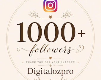 Servicio para conseguir más de 1000 seguidores en Instagram / Crecimiento rápido en Instagram / Marketing en redes sociales / Seguidores reales y activos
