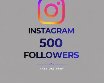 Instagram Followers 500 Social Media Growth Fast Delivery Audience Boost     Send Profile Link