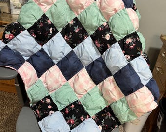 Babypuff Quilt mit Puzzleball