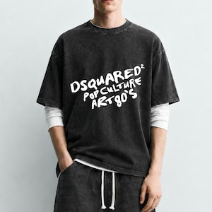 Dsquared Sale Dsquared2 Shirt Heren Buy Men White D2 POP 80S Print Shirt Online At The Collective 981453