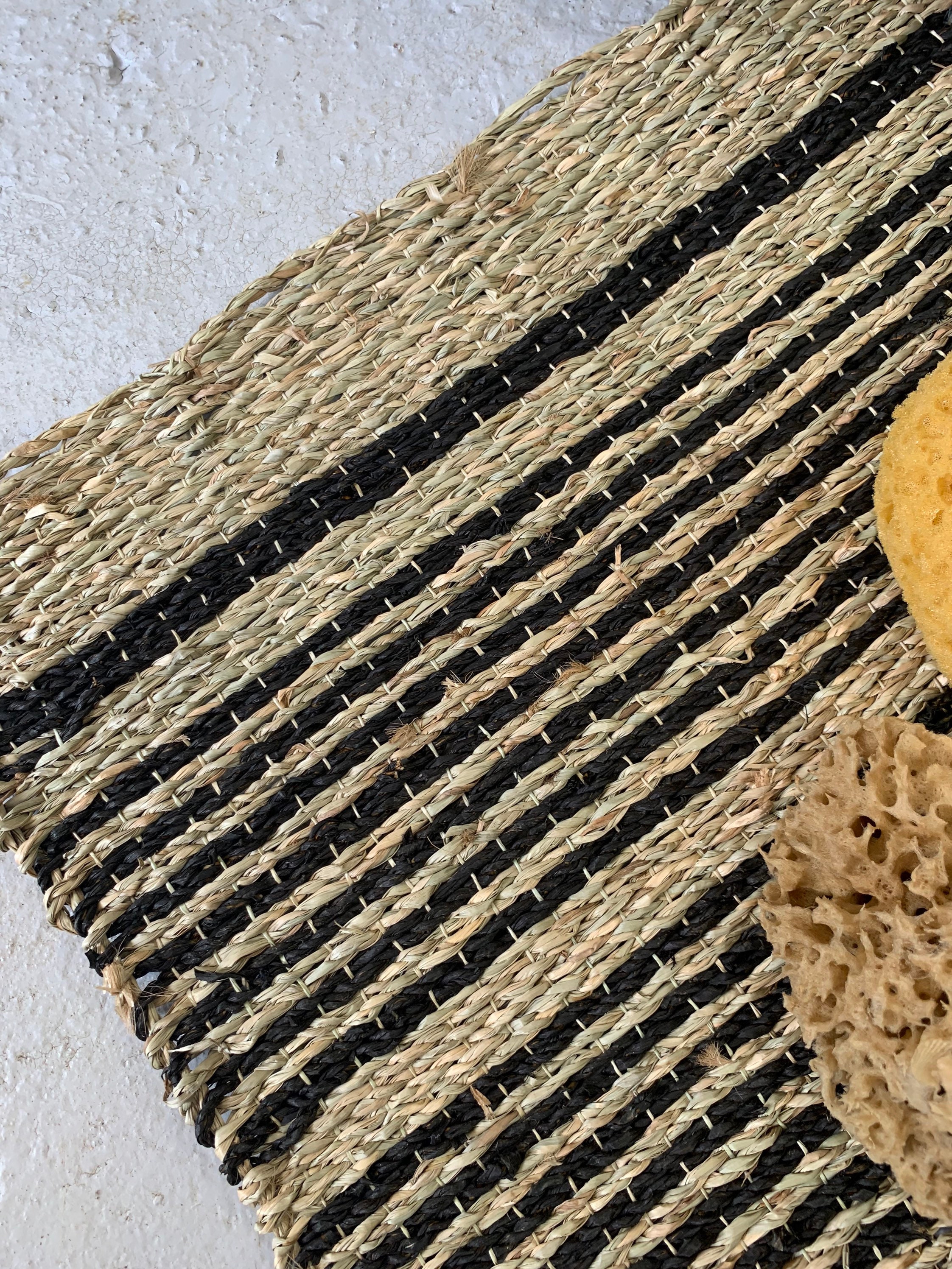 Natural seagrass rug 60 x 90cm Etsy