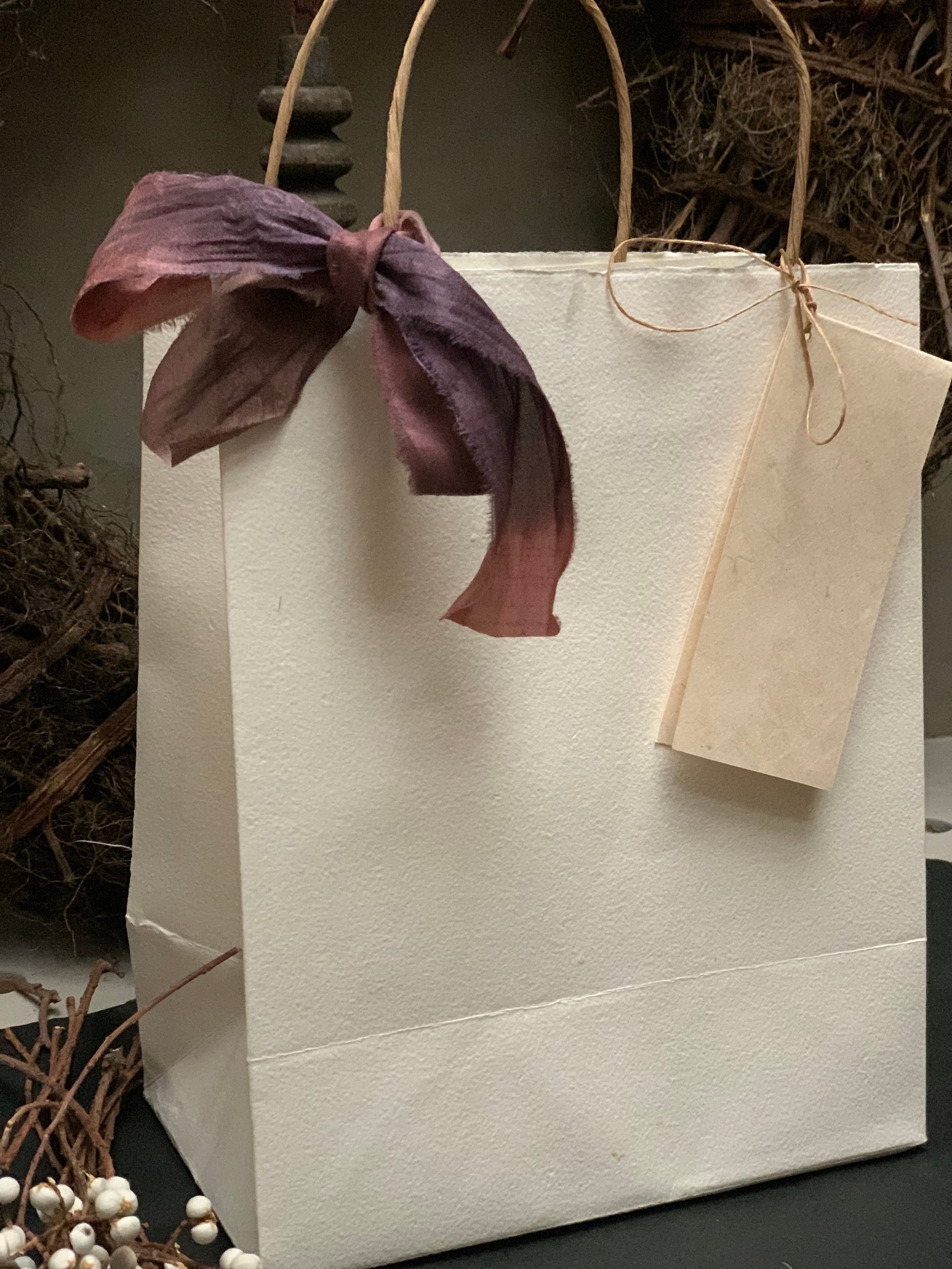 Handmade Paper Gift Bag Etsy UK