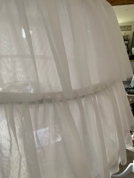 Beautiful vintage hooped petticoat