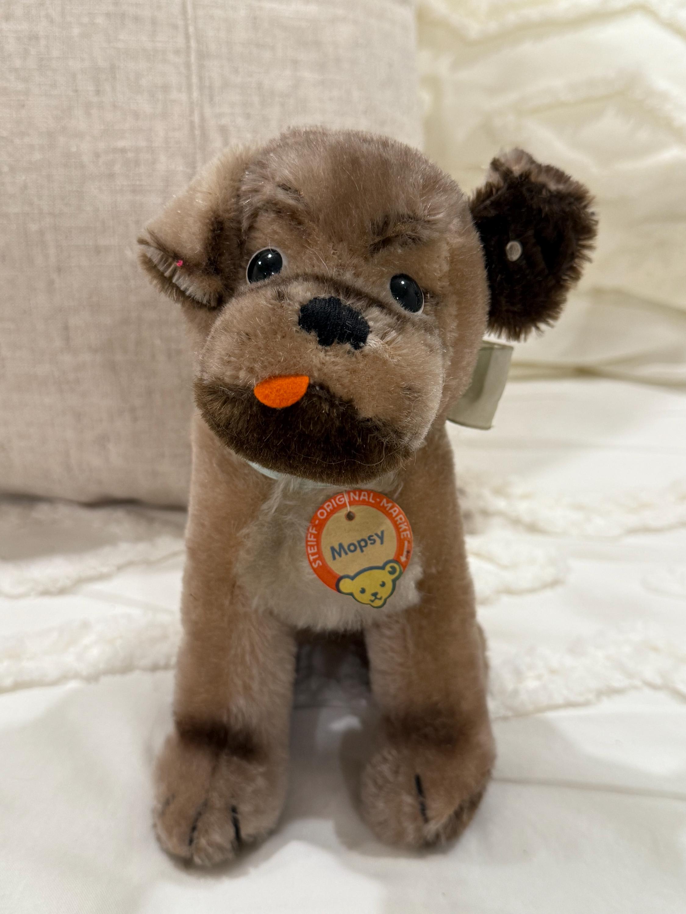 Vintage Steiff Dog - Etsy