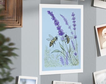 Lavender Bee.