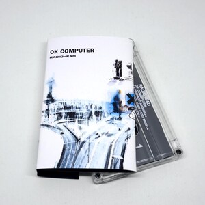 Radiohead OK Computer Cassette Tape 1997 90s Alternative Rock Britpop Vintage Music Gift