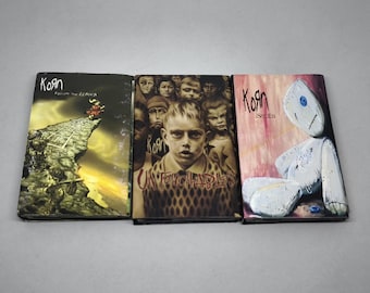 Korn Kassettband | Följ ledaren, Issues, Untouchables | Freak on a Leash | 90-tals Nu Metal-gåva