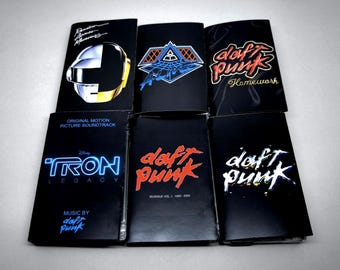 Daft Punk kassettband | Random Access Memories, Discovery, Läxa, TRON Legacy