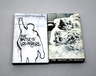 Rage Against the Machine Kassettband Vintage 90-tals Protest Rock Nu Metal Gåva Välj Album