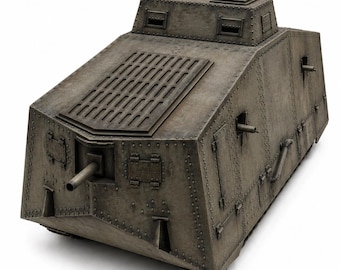 A7V、モデルキット：第一次世界大戦の軍用車両モデル、ドイツ帝国戦車