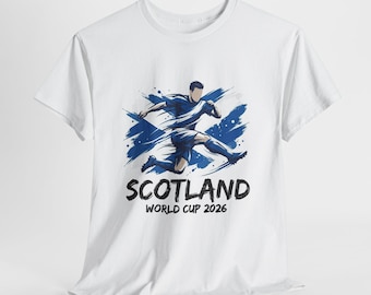 Scotland Soccer Fan Shirt 2026, Scotland Fan Tee, Game Day Shirt, Football Fan Gift, Unisex Soccer Tee