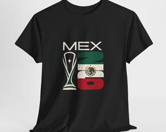 Mexico Soccer Shirt 2026, Mexican Soccer Fan Tee, Mexico Game Day Shirt, Football Fan Gift, Unisex Soccer Tee