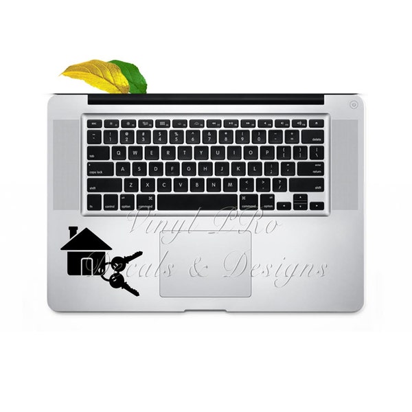 Real Estate Agent Realtor Broker Realty Decal for Macbook