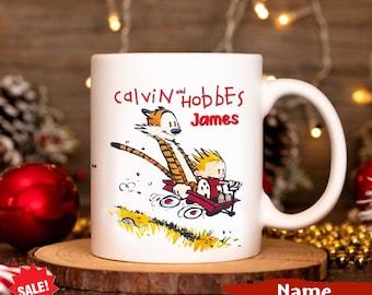 Calvin and Hobbes Mug | Etsy