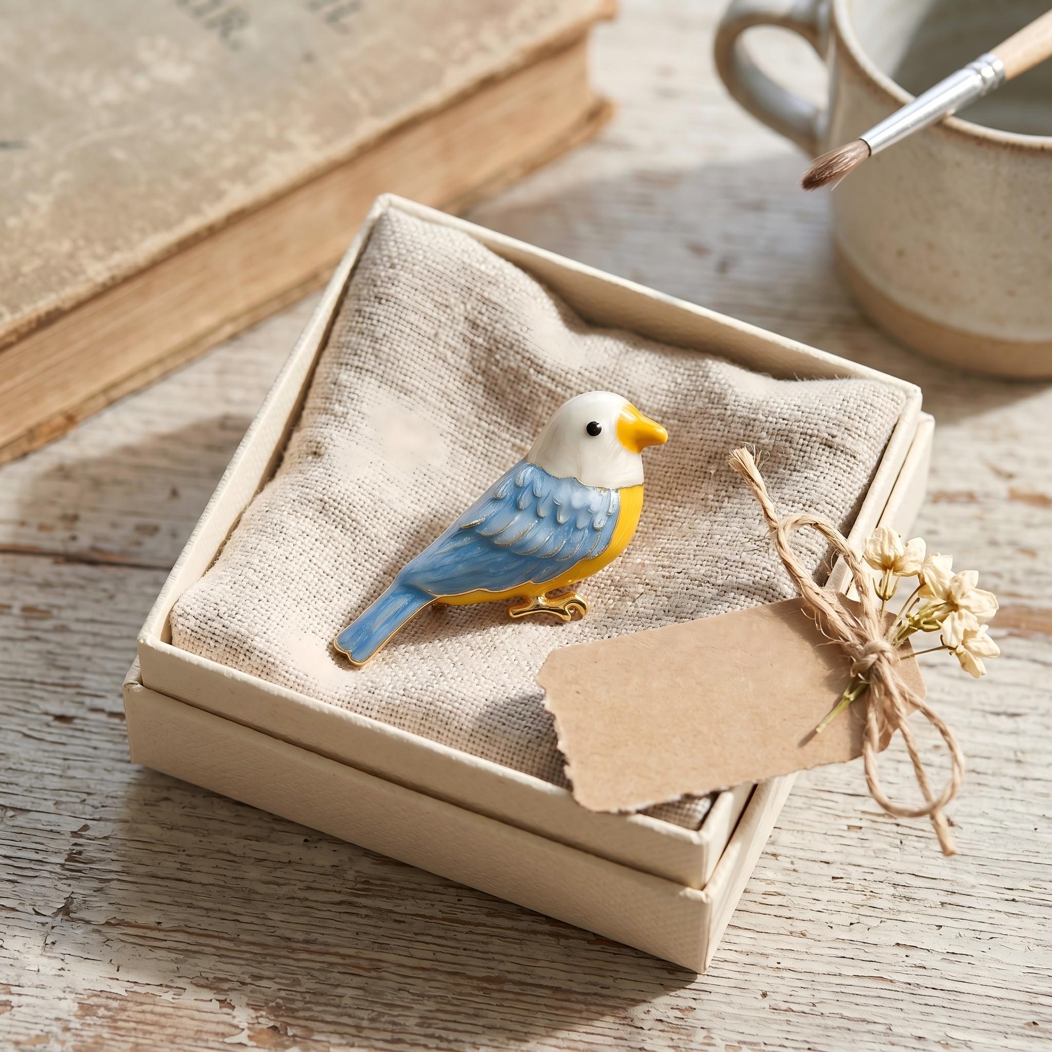 Enamel Bird Box - Etsy UK