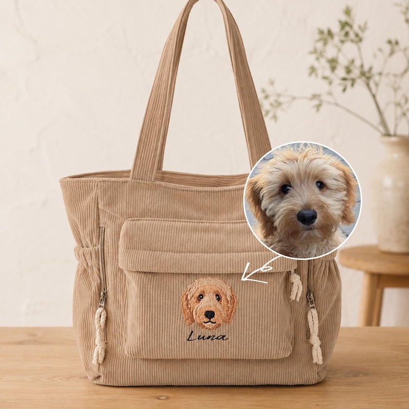 Embroidered house bag - Etsy.de