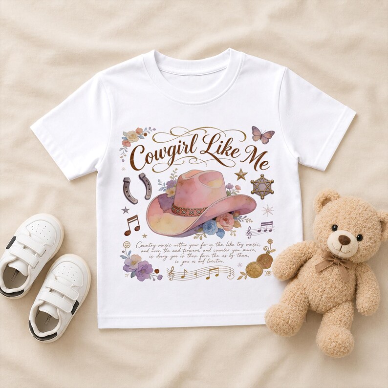 ディズニー・ピクサー トイ・ストーリー Tシャツ、ウエスタンカントリーシャツ、まさに女の子Tシャツ、レトロ水彩画風トイ・ストーリー ジェシー カウガール風シャツ 画像 2