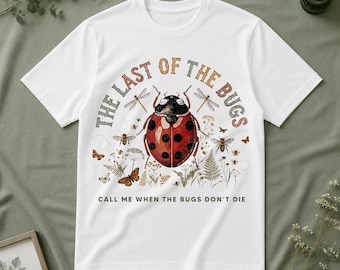 ノア・カーン ザ・ディバイド・ツアー ウォッシュシャツ、I'll Leave Porch Light On コンサート、The Last Of The Bugs Save The Bees てんとう虫 Tシャツ 受粉植物園