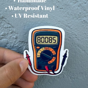 Funny Multimeter Sticker