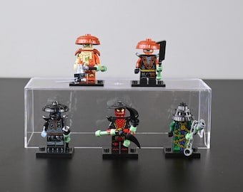 1-The Forbidden Five Minifigure Bundle – Zarkt, Drix, Kuur, Nokt, Rox – Complete Ninjago Dragons Rising Villain Set