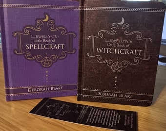 Conjunto de El pequeño libro de hechizos de Llewellyn y El pequeño libro de brujería de Llewellyn